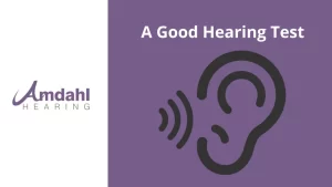 A good hearing test